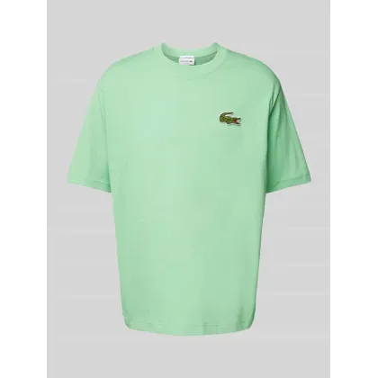 Zdjęcie T-shirt o kroju oversized z naszywką z logo