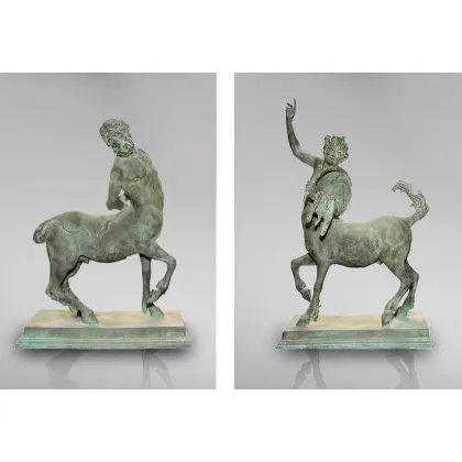 Picture Bronze sculptures of a pair of Centaurs, 2 pieces - Fonderia Artistica Ruocco
