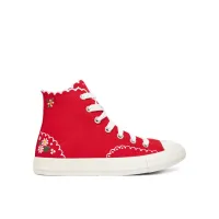 Zdjęcie Converse Trampki Chuck Taylor All Star Embroidered Flowers A13518C Czerwony