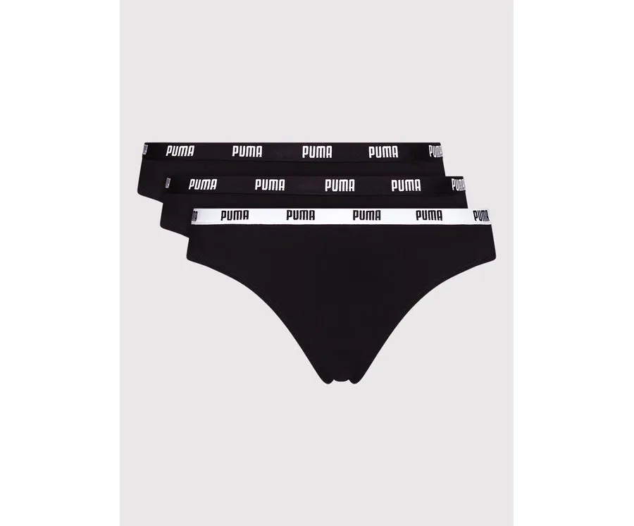 obrazek 1 Puma Komplet 3 par stringów 907590 Czarny