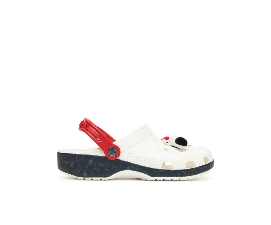 obrazek 1 Crocs Klapki Peanuts Classic Clog 211124 Biały