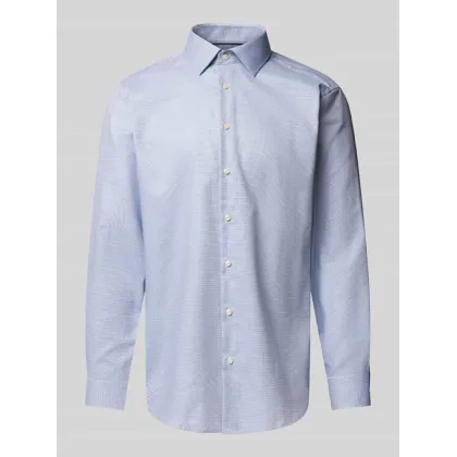 Zdjęcie Koszula biznesowa o kroju regular fit z kołnierzykiem typu kent