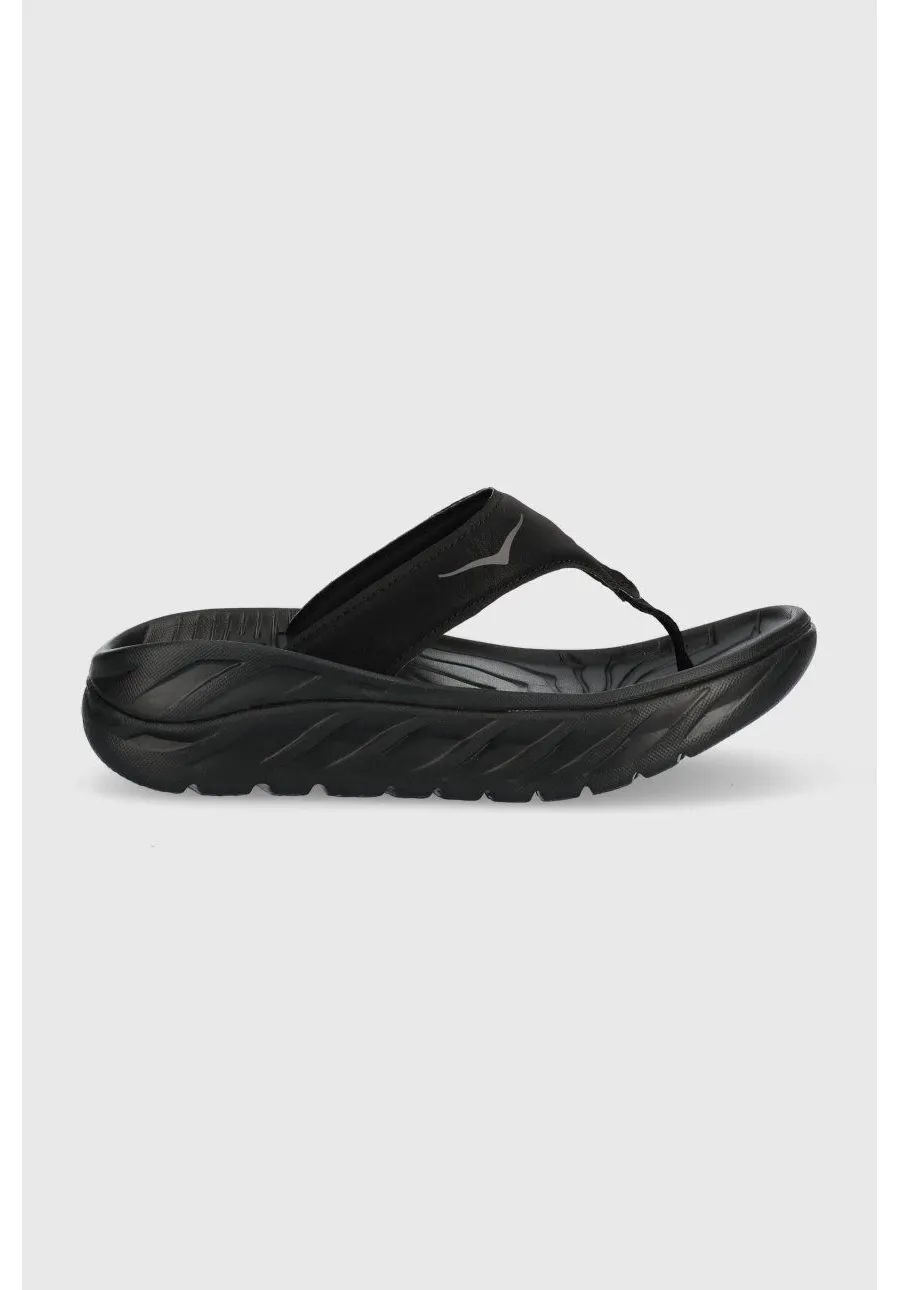 obrazek 1 Hoka japonki Ora Recovery Flip damskie kolor czarny na platformie 1117910