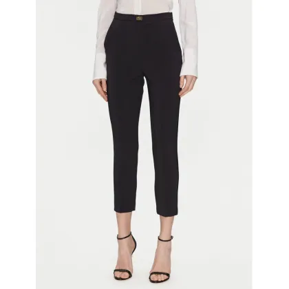 Zdjęcie Elisabetta Franchi Spodnie materiałowe PA-076-51E2-V280 Czarny Regular Fit