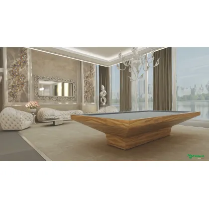 Zdjęcie Elegancki stół do gry w bilarda 224 x 112 cm - MBM Billiardi