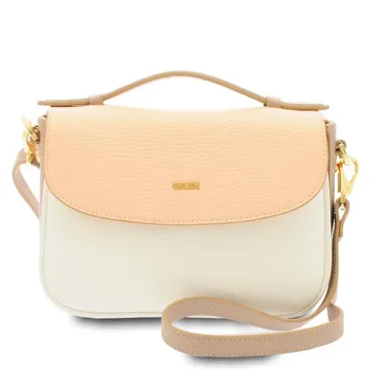 Zdjęcie Luksusowa skórzana torebka na ramię- Giudi