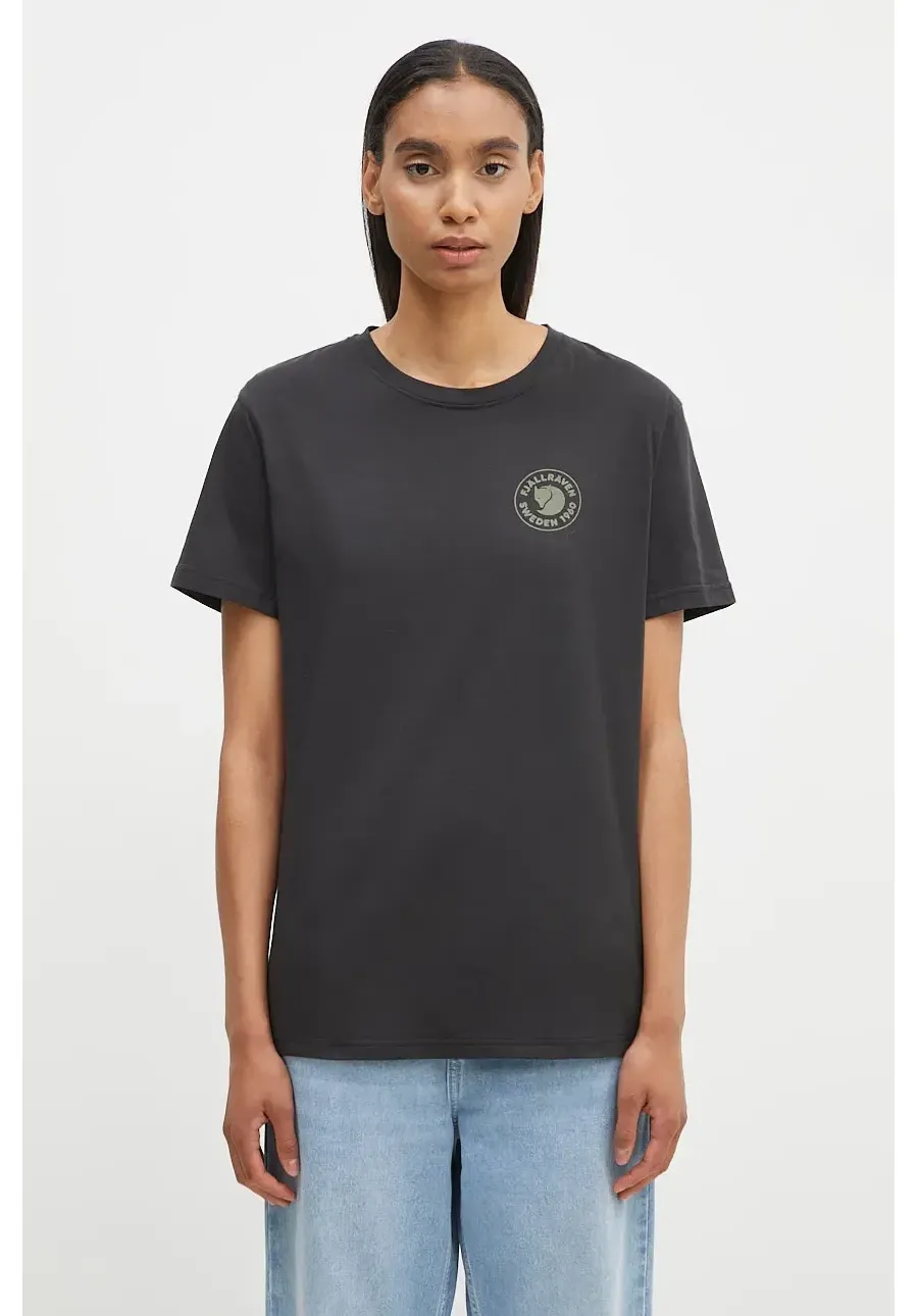 obrazek 1 Fjallraven t-shirt 1960 Logo  1960 Logo kolor czarny z aplikacją F87313.550-550