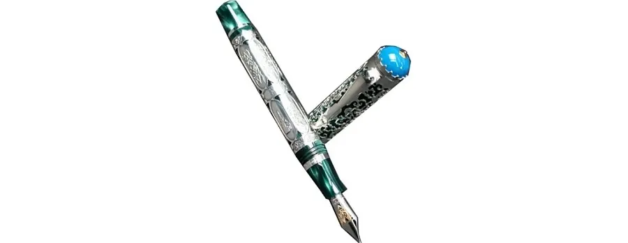 obrazek 2 Kunsztowne Pióro Wieczne Srebrne Kazan 2011 Montegrappa
