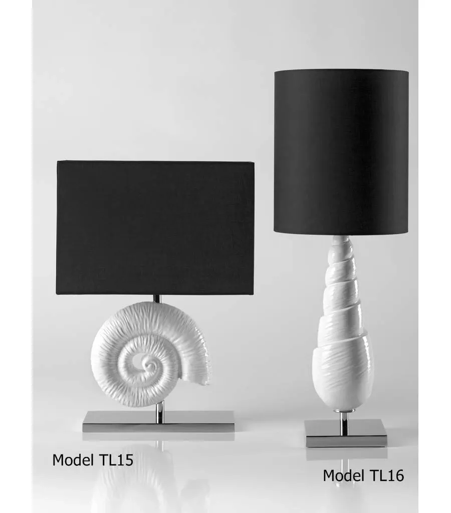 obrazek 1 Gustowna lampa w kształcie muszelki