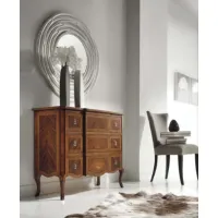 Picture A stunning bedroom chest of drawers made of olive wood