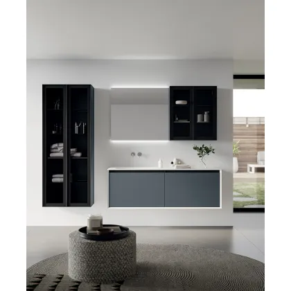Zdjęcie Nowoczesny zestaw mebli Smartcode do łazienki
