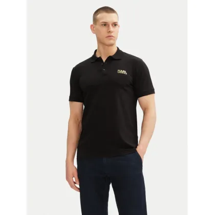 Zdjęcie KARL LAGERFELD Polo 745088 552235 Czarny Regular Fit