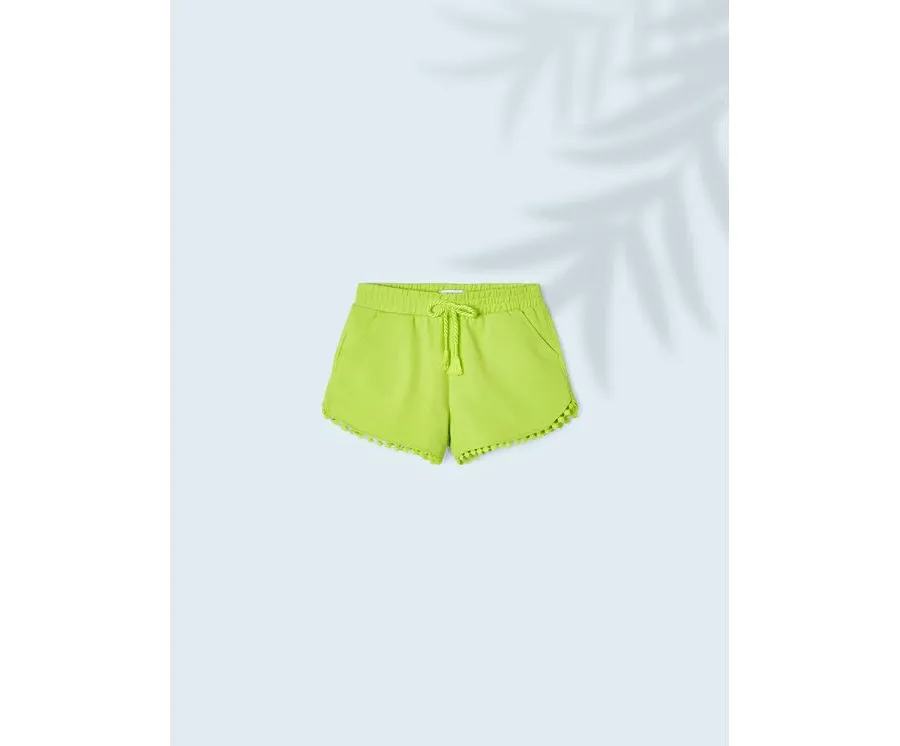 obrazek 1 Mayoral Szorty materiałowe 607 Zielony Regular Fit