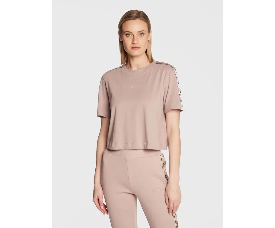 obrazek 1 Guess T-Shirt V3RI08 I3Z14 Różowy Relaxed Fit