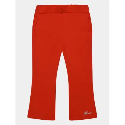 Zdjęcie Guess Spodnie materiałowe K3BQ12 KAD74 Czerwony Relaxed Fit