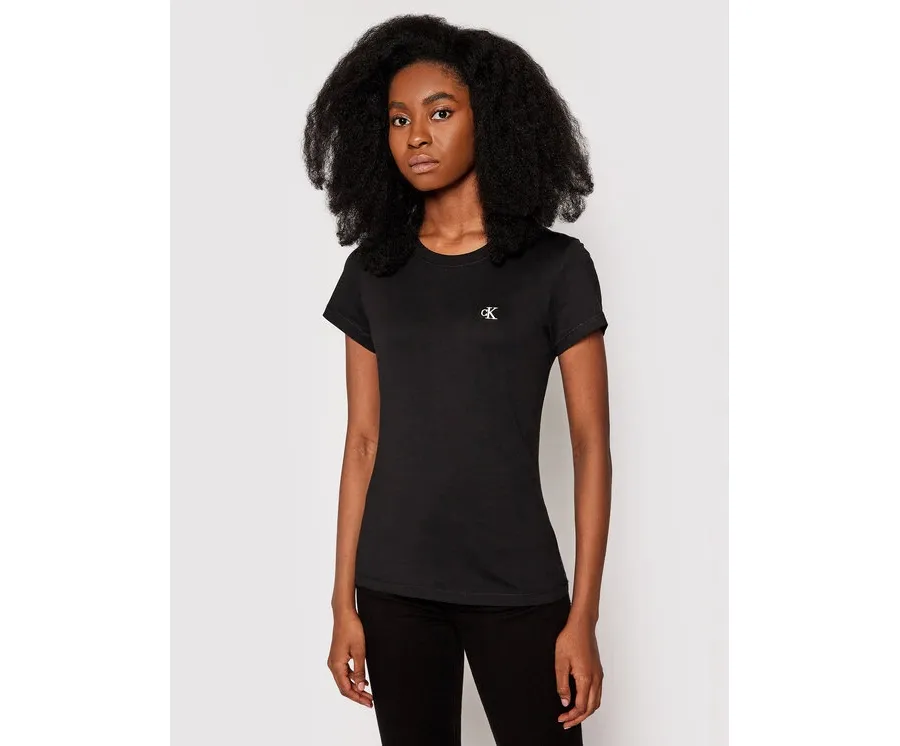 obrazek 1 Calvin Klein Jeans T-Shirt J20J212883 Czarny Regular Fit