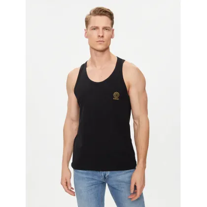 Zdjęcie Versace Tank top Medusa AUU01012 Czarny Regular Fit