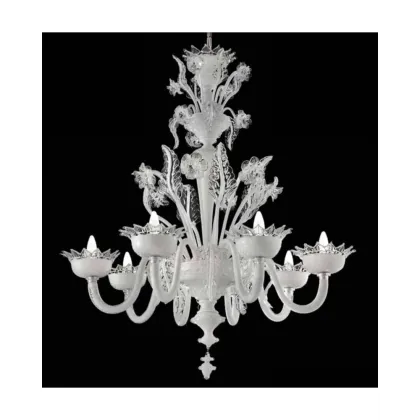 Zdjęcie Wyjątkowy żyrandol Schumann z dmuchanego szkła murano