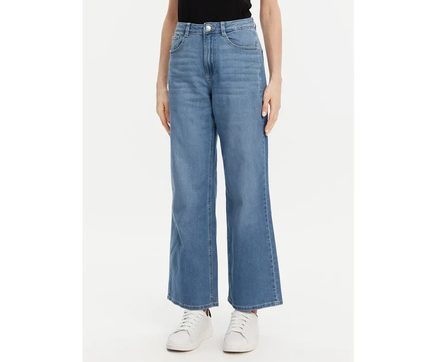 obrazek 1 Tom Tailor Jeansy 1043509 Niebieski Wide Leg