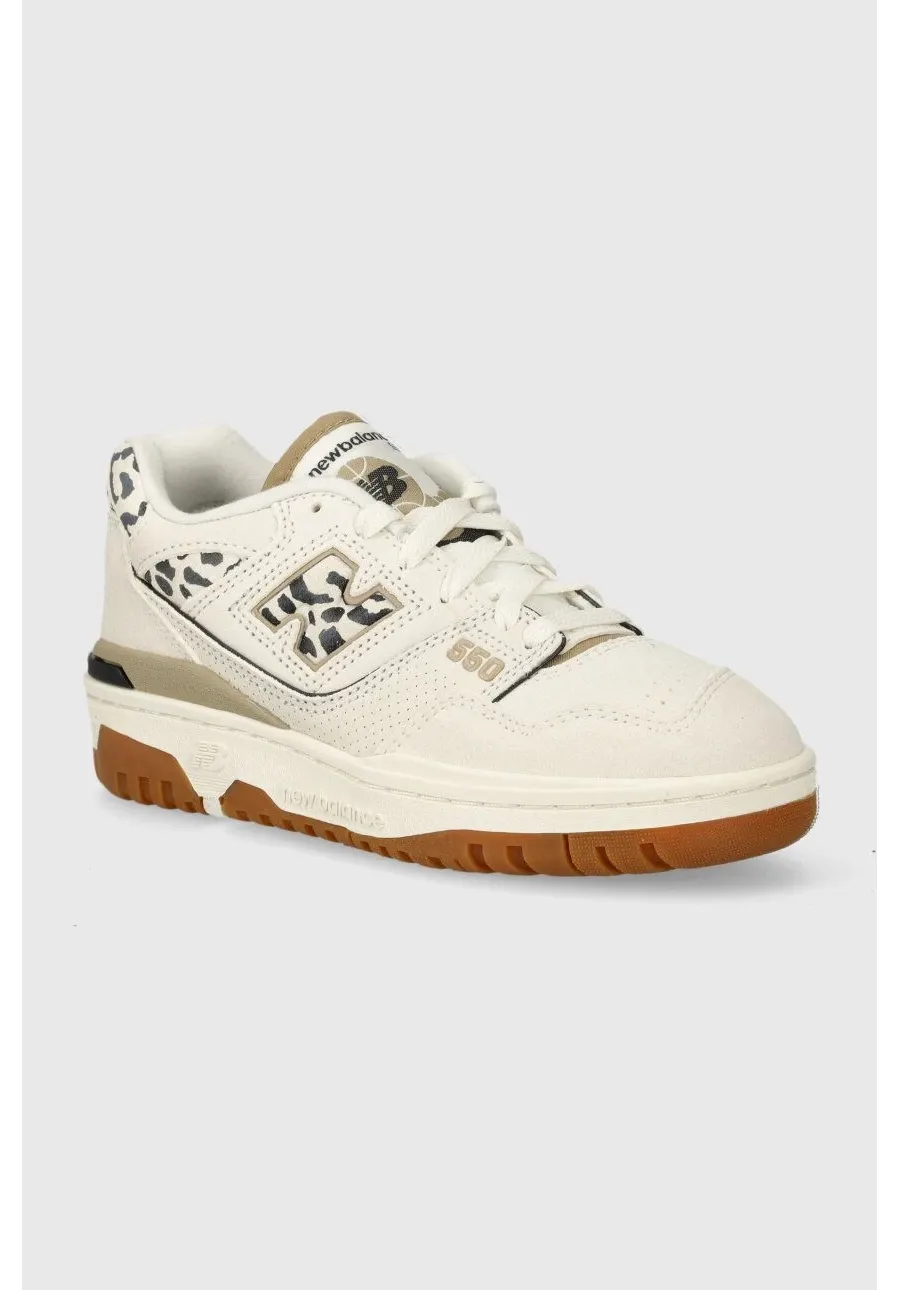 obrazek 1 New Balance sneakersy zamszowe kolor biały BBW550QA