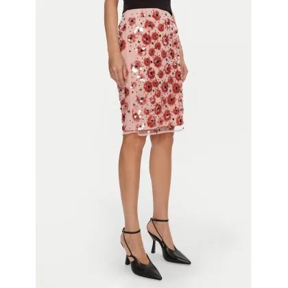 Zdjęcie ROTATE Spódnica ołówkowa Dula 1132471922 Różowy Slim Fit