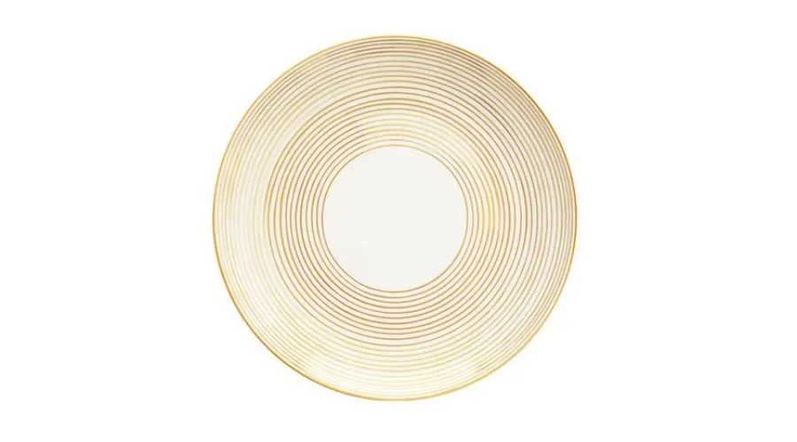 obrazek 1 Stylowy talerz porcelanowy Golden Orbit