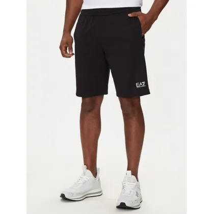 Zdjęcie EA7 Emporio Armani Szorty sportowe 8NPS65 PJVRZ 1200 Czarny Regular Fit