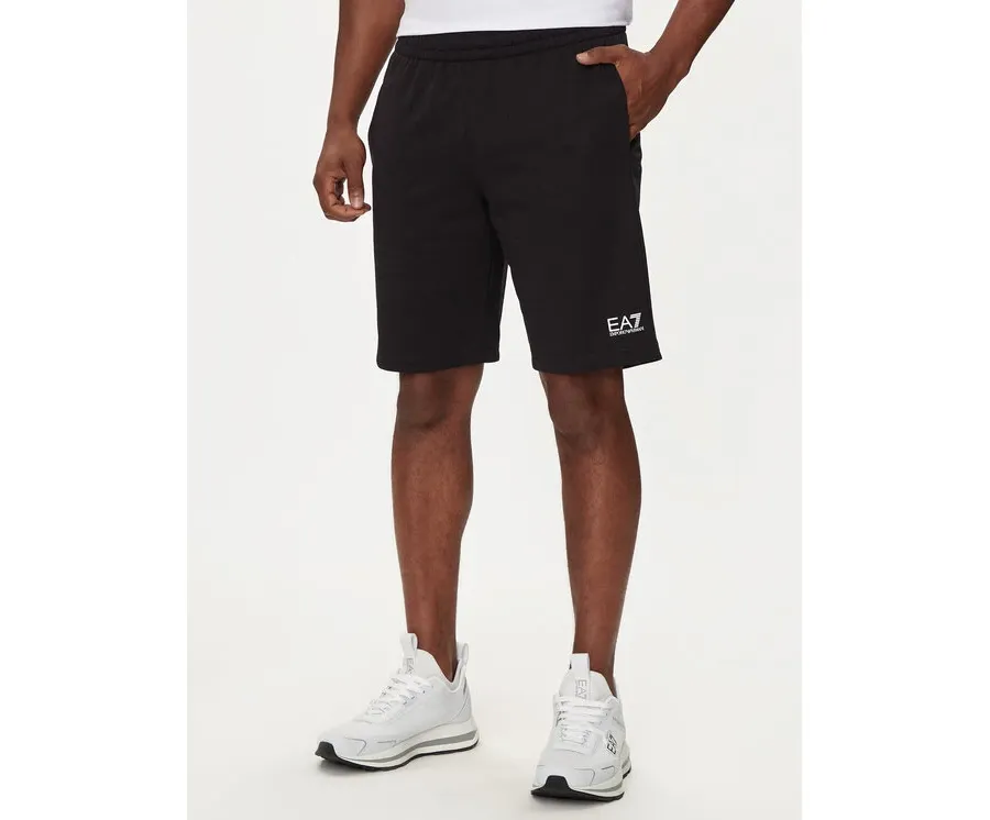 obrazek 1 EA7 Emporio Armani Szorty sportowe 8NPS65 PJVRZ 1200 Czarny Regular Fit