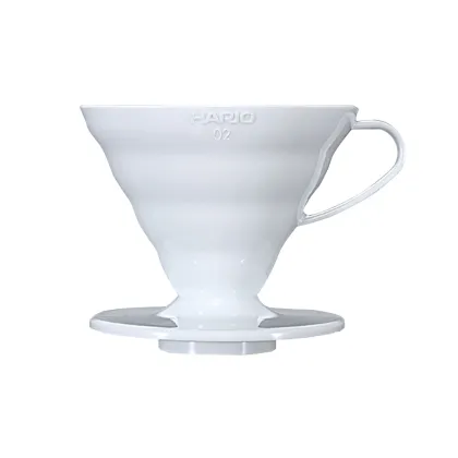 Zdjęcie Hario plastikowy Drip V60-02 Biały HARIO