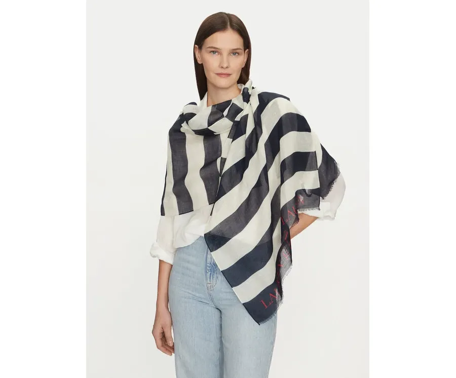 obrazek 1 LAUREN RALPH LAUREN Szal 454966221001 Granatowy
