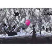 Zdjęcie Invisible - autorski kolaż analogowy Bashi Dunin