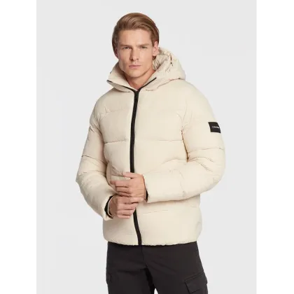 Zdjęcie Calvin Klein Kurtka zimowa Crinkle K10K110336 Beżowy Regular Fit