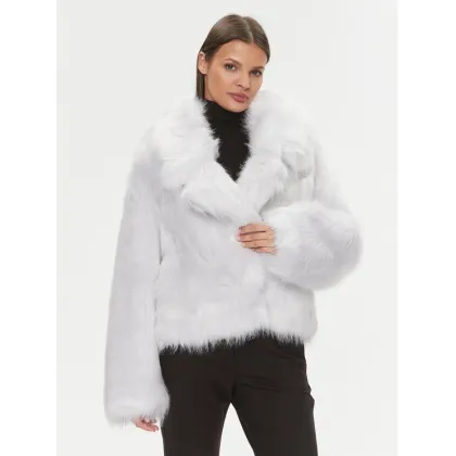 Zdjęcie Patrizia Pepe Futro 2O0082/E036-W356 Szary Oversize