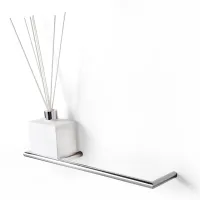 Zdjęcie Stylowy uchwyt na ręczniki z pojemnikiem na patyczki zapachowe do łazienki – 3SC