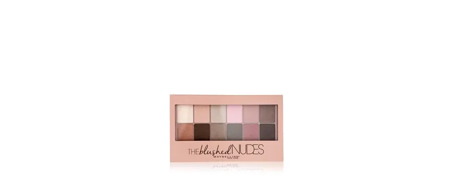 obrazek 1 Maybelline The Nudes Blushed Palette Paleta cieni do powiek 12 g