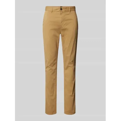 Zdjęcie Chinosy o kroju slim fit z bocznymi, wpuszczanymi kieszeniami