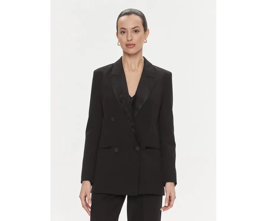 obrazek 1 ViCOLO Marynarka TR0931 Czarny Regular Fit