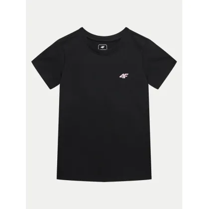 Zdjęcie 4F T-Shirt 4FJWMM00TTSHF1658 Czarny Slim Fit