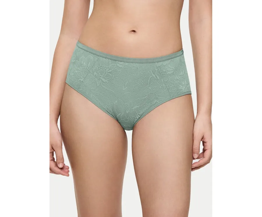 obrazek 1 Triumph Figi klasyczne z wysokim stanem Amourette Charm 10216997 Zielony