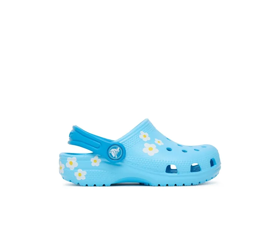 obrazek 1 Crocs Klapki Classic Daisy Clog 211257 Niebieski