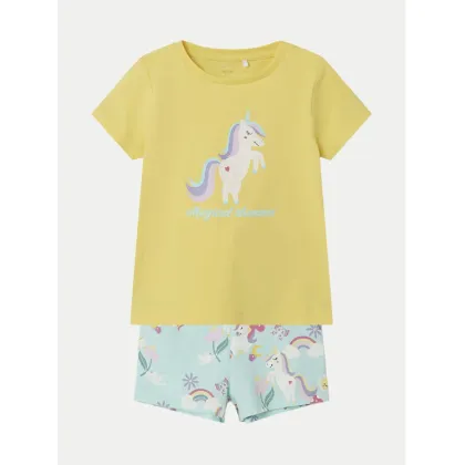 Zdjęcie NAME IT Komplet t-shirt i spodenki Zucca 13226883 Kolorowy Regular Fit