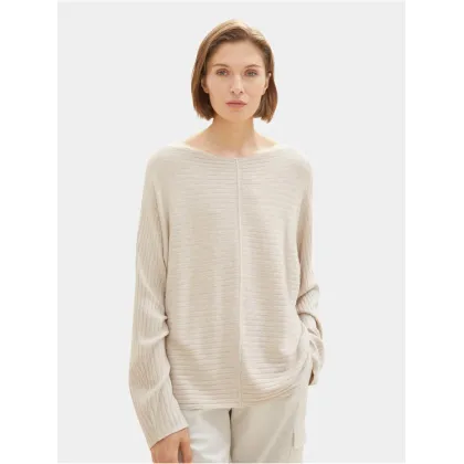 Zdjęcie Tom Tailor Sweter 1037737 Écru Relaxed Fit