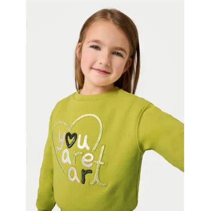 Zdjęcie Mayoral Bluza 4479 Żółty Regular Fit