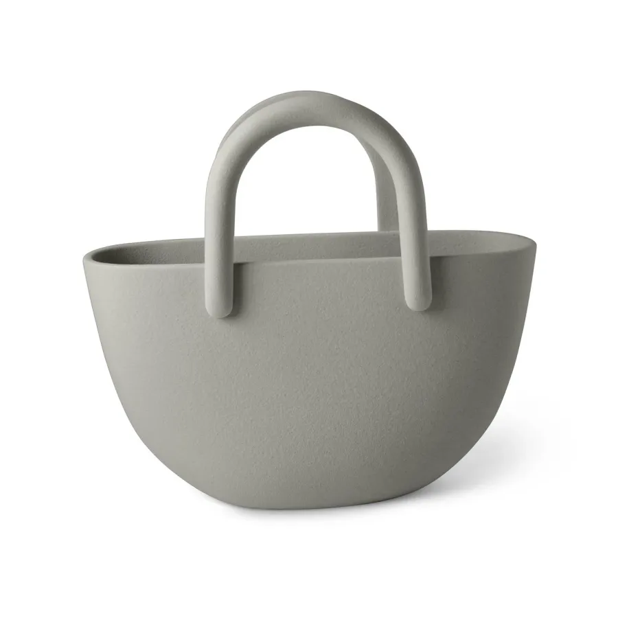 obrazek 5 Unikalny wazon ceramiczny w kształcie torby