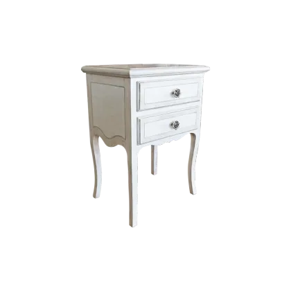 Zdjęcie Stolik nocny w stylu prowansalskim wykonany z topoli - Mobili Bernardi Jari