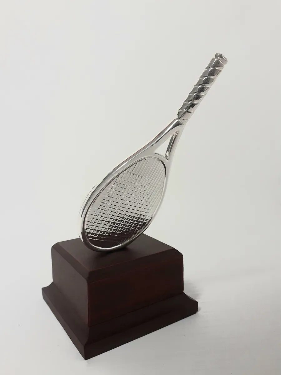 picture 8 Figurine with a tennis racket - Astra Argenti