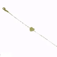 Picture Children's bracelet with a heart, cm.14
