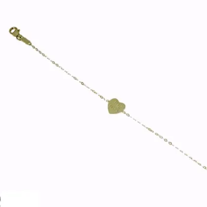 Zdjęcie Dziecięca  bransoletka z sercem cm.14