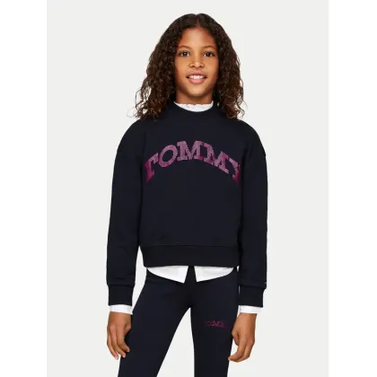 Zdjęcie Tommy Hilfiger Bluza KG0KG08187 Granatowy Regular Fit