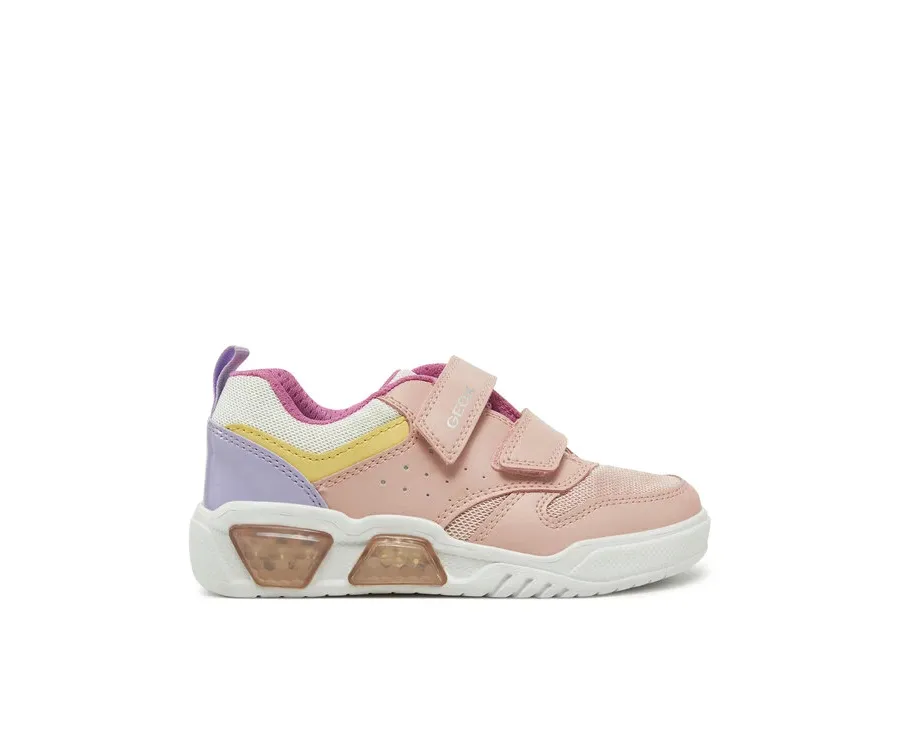obrazek 1 Geox Sneakersy J Illuminus J55HPA 0ASBU C8206 S Różowy